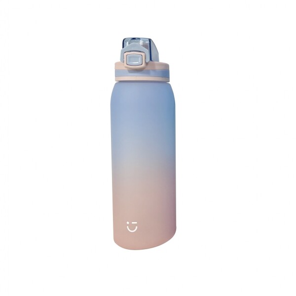 Botella degradé 900ml celeste