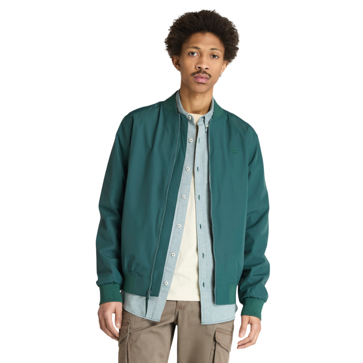Casaca WaterResistant Mid-Season Bomber Hombre 