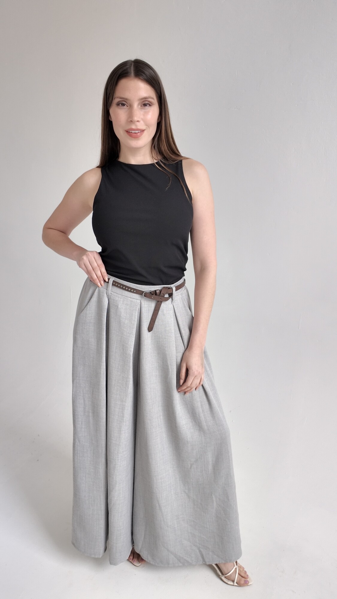 Máxi Palazo Milán Gris