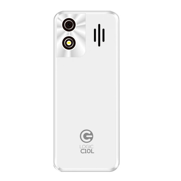 Logic C10l Adulto Mayor Cámara Bluethoot Redes Sociales BLANCO