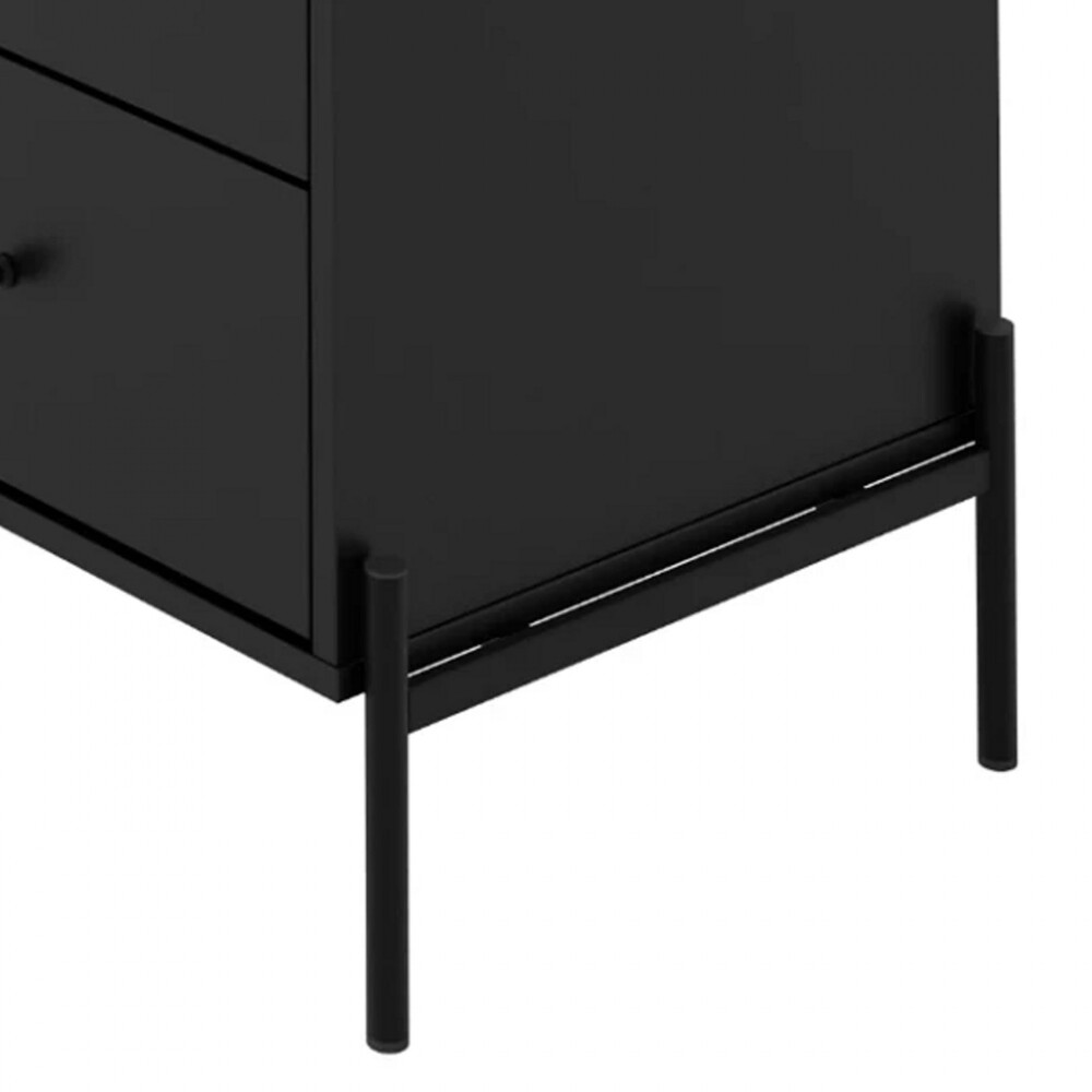 Cómoda Aparador Jasper 1.82 Negro Mate