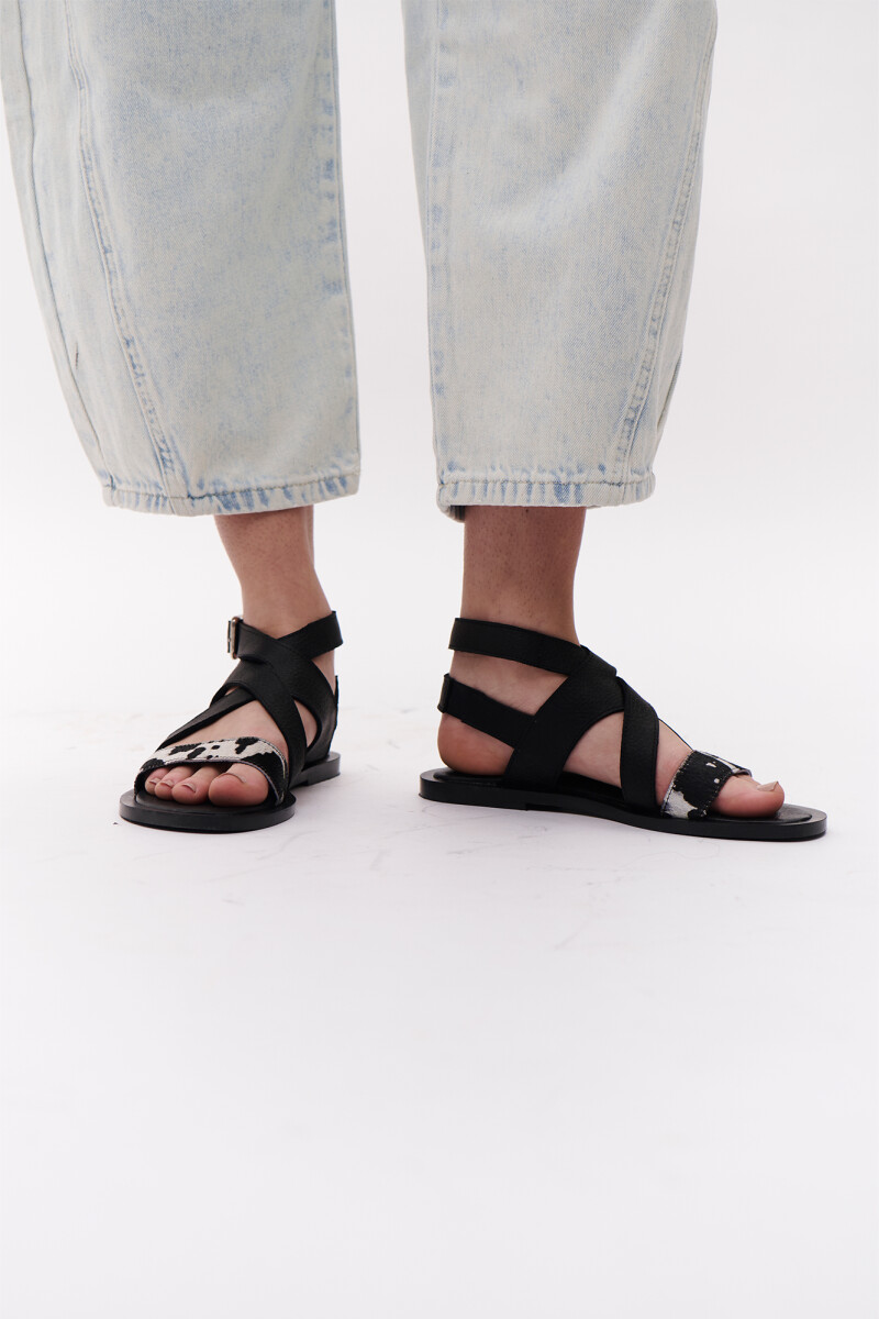 Sandalia Clara Negro