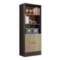 ARMARIO 2 PUERTAS 3 ESTANTES - NEGRO MATE/RUSTICO ARMARIO 2 PUERTAS 3 ESTANTES - NEGRO MATE/RUSTICO