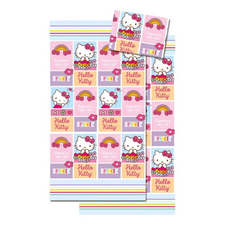 Juego de Sábanas Disney Infantil 1 plaza Kittty Juego de Sábanas Disney Infantil 1 plaza Kittty