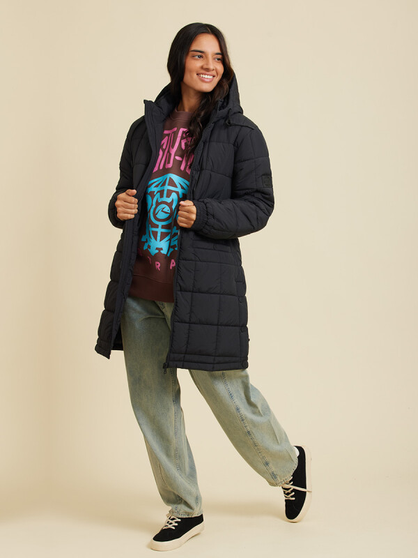 CAMPERA KEAS RUSTY Negro