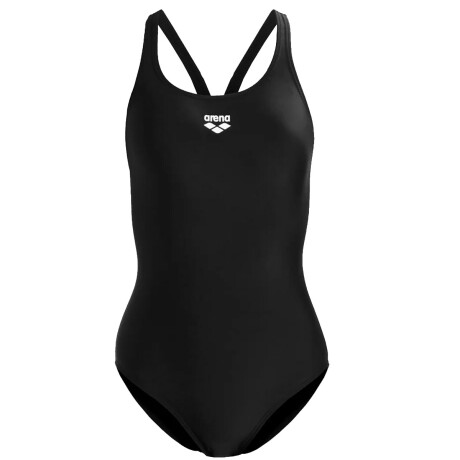 Malla Arena Solid Swuim Pro Natación Mujer Piscina Dynamo Negro