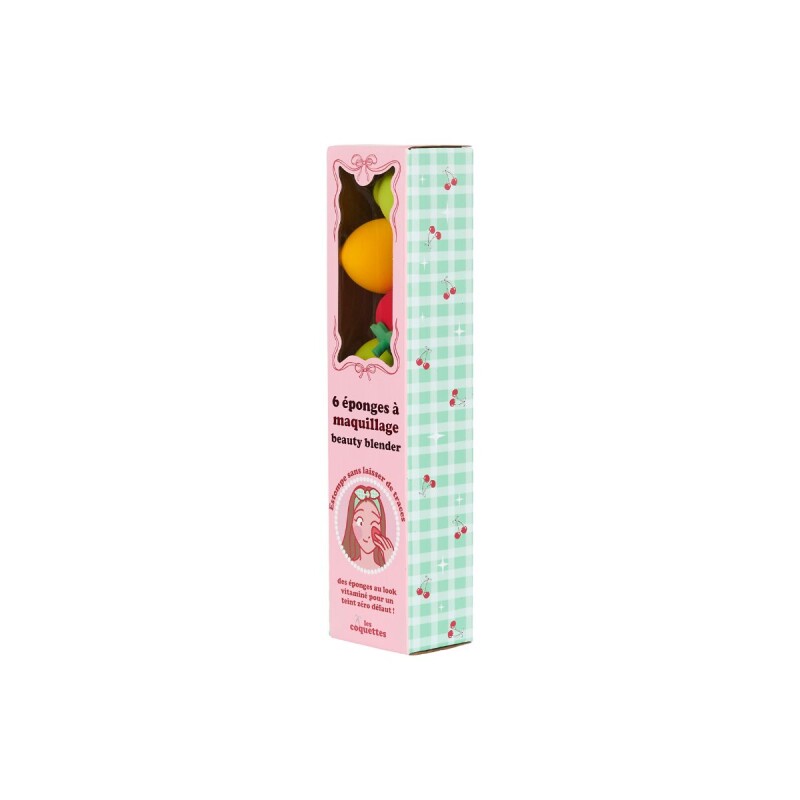 Set x3 esponjas de maquillaje Modelo Frutas Le Estudio Set X3 Esponjas De Maquillaje Modelo Frutas Le Estudio