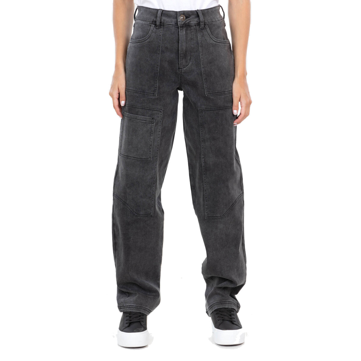 Pantalón Cargo Maui and Sons - Negro 