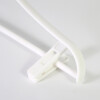 PERCHA PLAST BLANCO C/GANCHO 40X22CM Unica