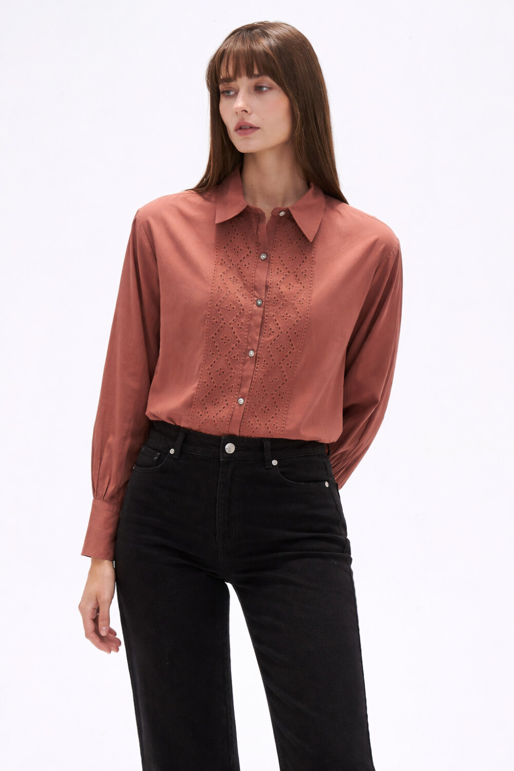 Camisa Brane Chocolate