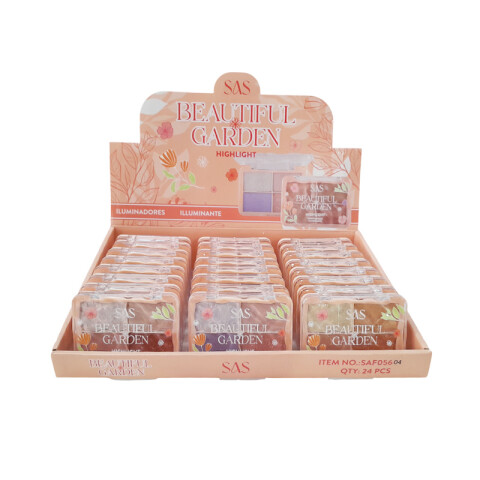 SAS Paleta de correctores x4 colores 3 tonalidades Sas Paleta De Correctores X4 Colores 3 Tonalidades