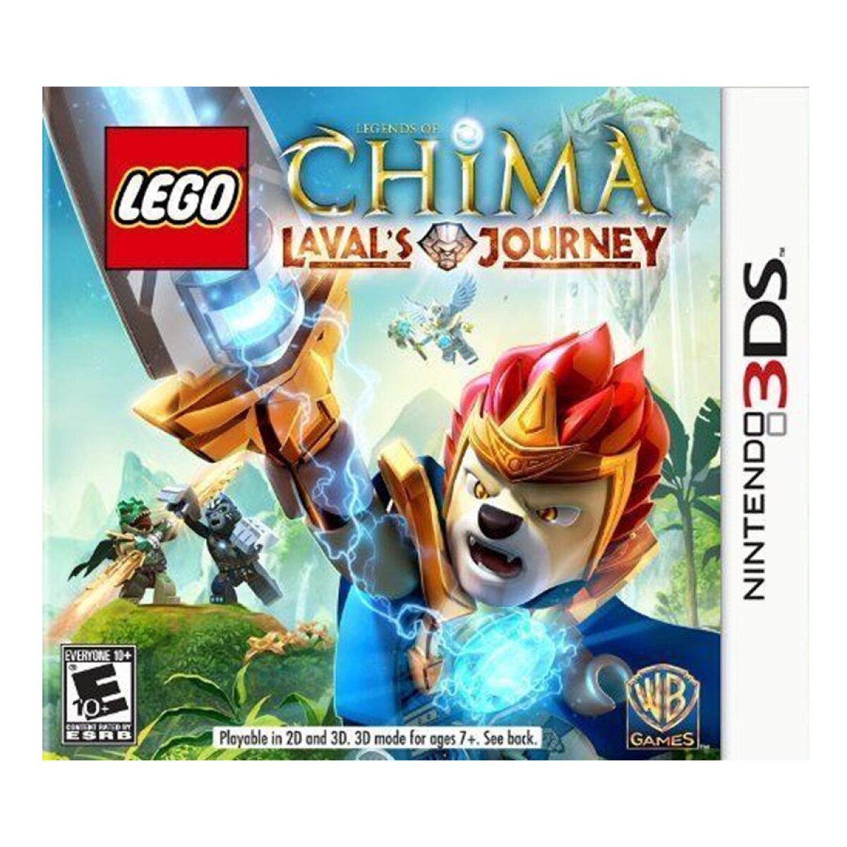 Lego Legends of Chima Laval's Journey • Nintendo 3DS 