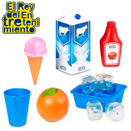 Heladera Completa Little Tikes Freezer C/ Accesorios Heladera Completa Little Tikes Freezer C/ Accesorios