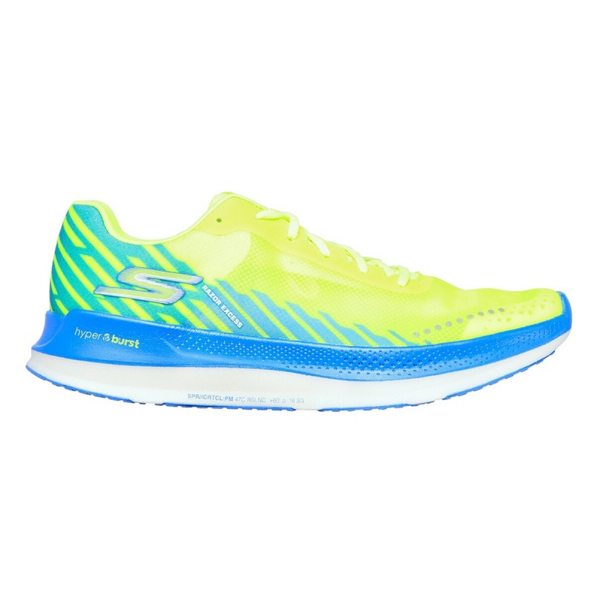 Championes Skechers GoRun Razor Excess - Amarillo 