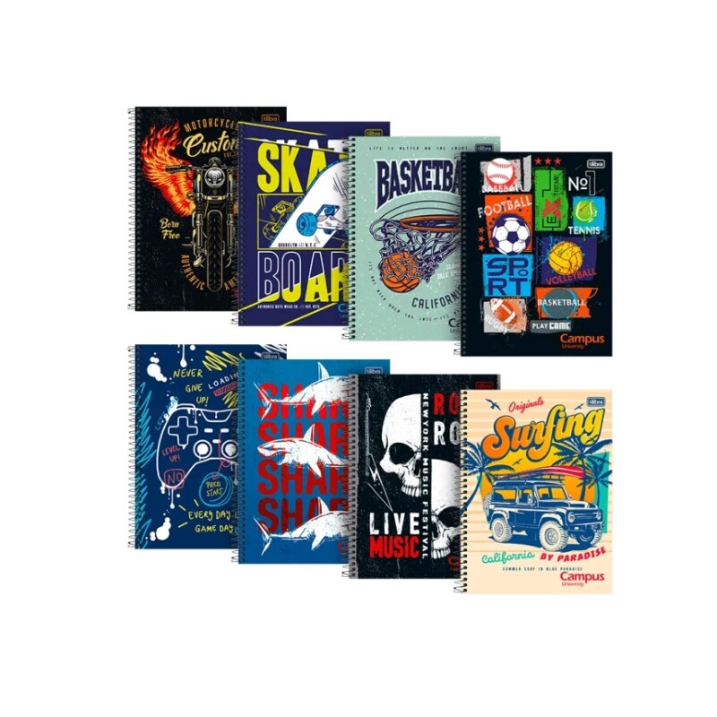 Cuadernola Action Tilibra Campus University Td Rayada Con Espiral 200 Hojas #CUADERNOLA ACTION TILIBRA CAMPUS UNIVERSITY TD RAYADA CON ESPIRAL 200 HOJAS