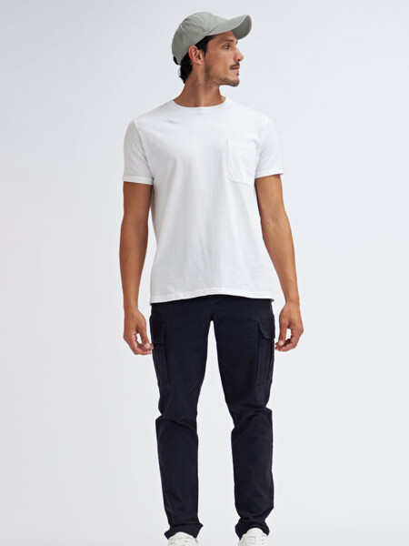 Pantalón cargo clásico Azul Marino