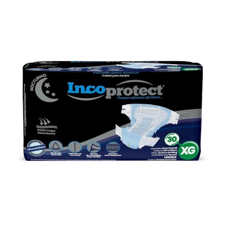 PAÑAL INCOMPROTECT XG 30U 90KG O MAS 001