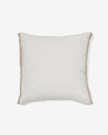 Almohadón Suerta 100% lino beige y beige 45 x 45 cm