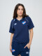 REMERA POLO BLOOM Nacional Mujer Azul Marino