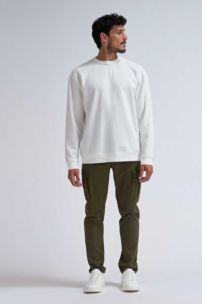 Pantalón cargo clásico - Verde Militar 