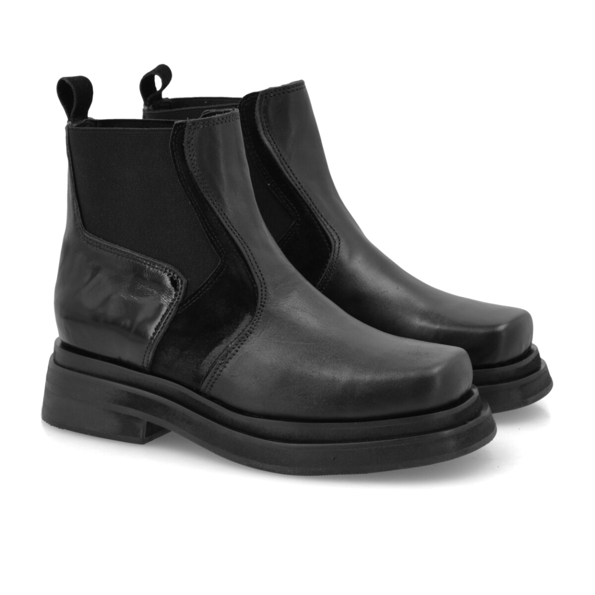 BOTA CUERO IMERESE - NEGRO 