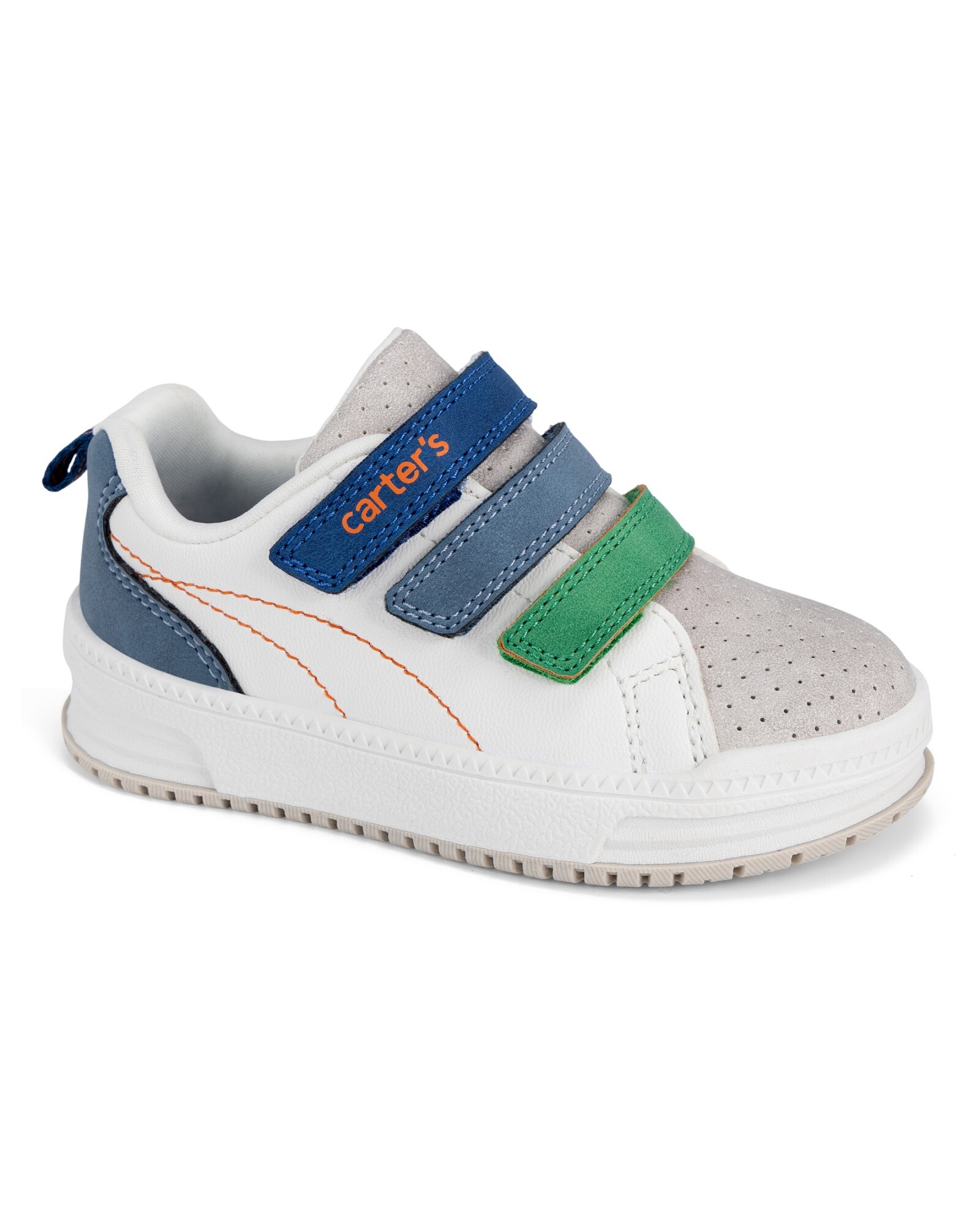 Championes con velcro, tiras multicolores Sin color