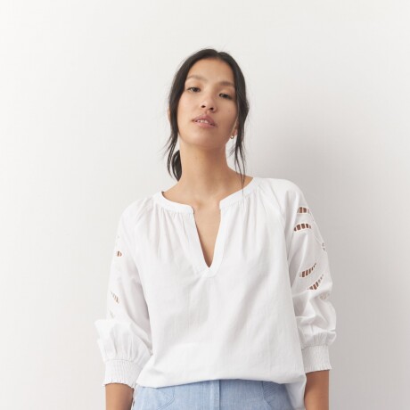 BLUSA GILBERTA Blanco