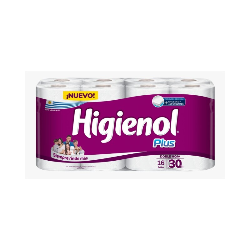 HIGIENOL PLUS D/H 30MX16 Higienol Plus D/h 30mx16