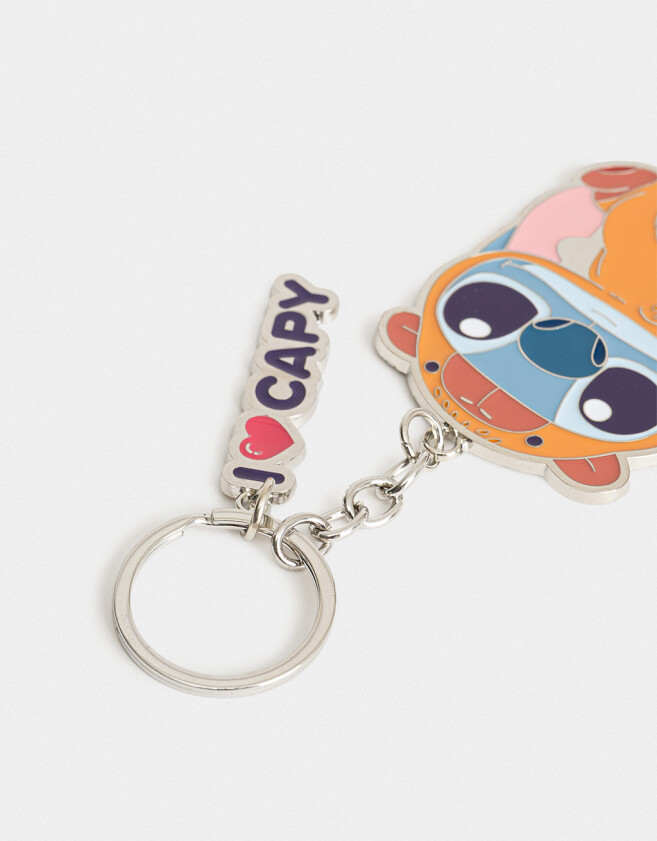 Pin Esmaltado Pin Metálico "stitch Capybara" - Combinacion Multicolor