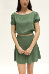 Falda Poe Verde