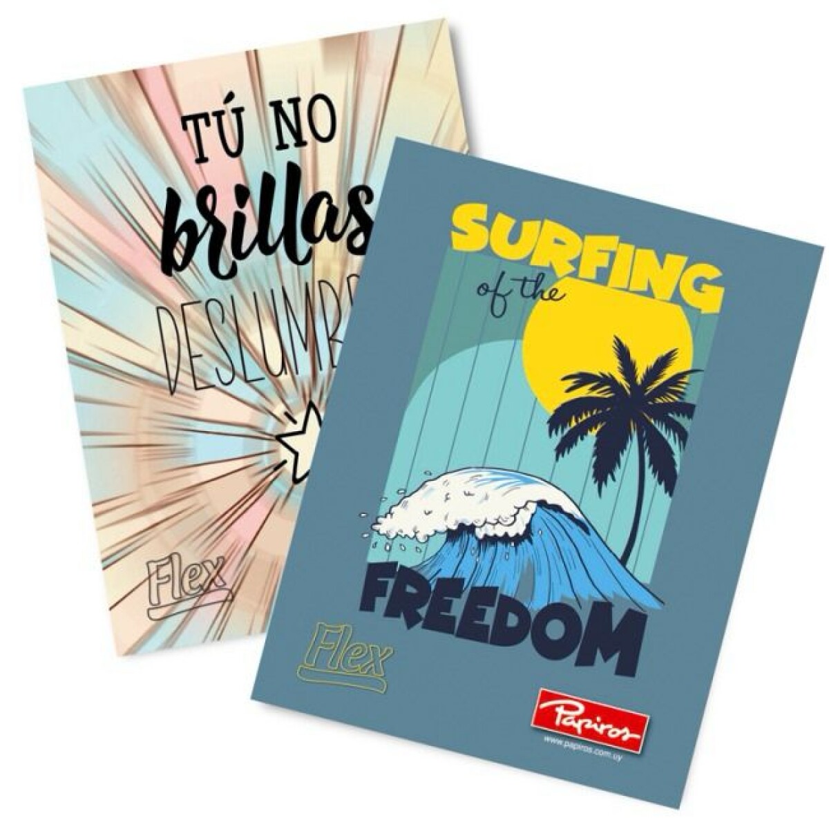 CUADERNO PAPIRO FLEX RAYADO 96HS 