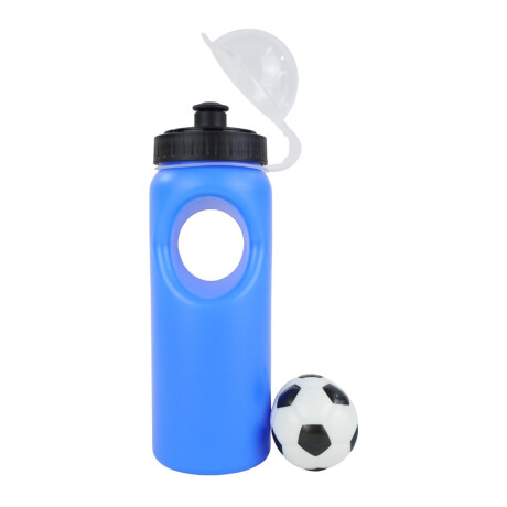 Cantimplora de plastico con pelota 500ml Cantimplora de plastico con pelota 500ml