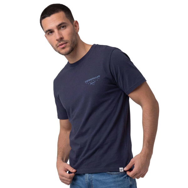HERITAGE PEORIA GRAPHIC TEE - CAT AZUL