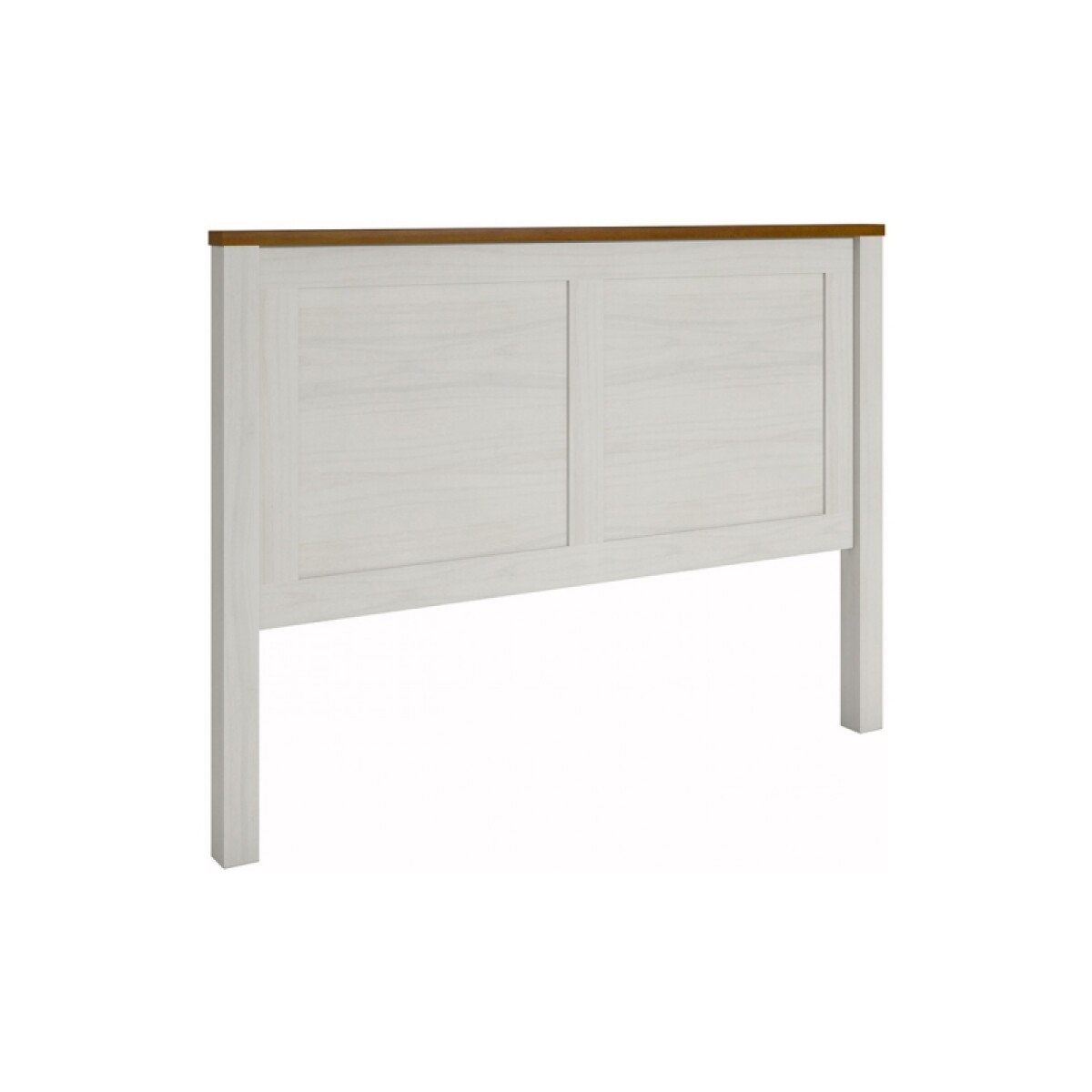 Respaldo 2 Plazas Topazio Blanco-miel 1.60 
