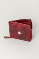 Billetera luli Rojo gastado