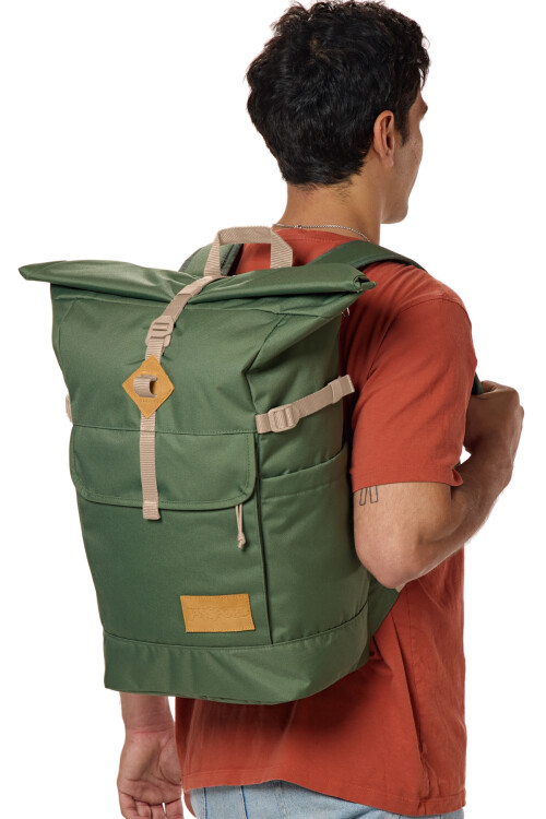 MOCHILA HATCHET ROLLTOP CARGO GREEN