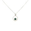 Conjunto estrella Malaquita - Plata 925 - Piedra malaquita- CJ3071 Conpiedra