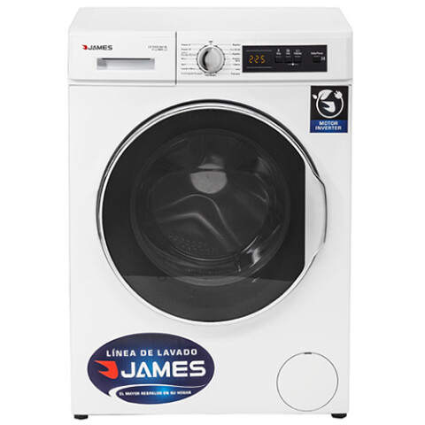 LAVARROPA JAMES LR 1008 INVERTER- Blanco 6Kg N/A