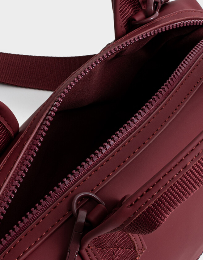 Bowling Cartera Bowling Burgundy - Rojo Burdeaux