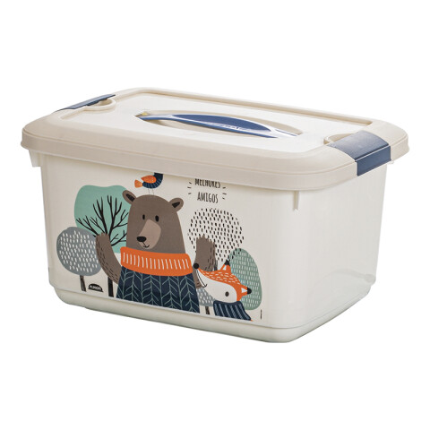 Caja Organizadora Infantil 5,2 Lts Plástica BICHITOS