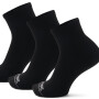 Medias Core HC Quarter 3 Pack Unisex Black
