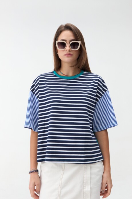 REMERA GARA Azul