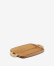 Tabla de servir pequeña Sardis de madera de acacia FSC 100% y ratán