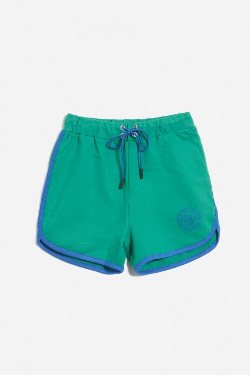 Short con vivos VERDE