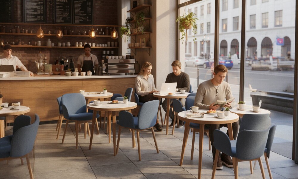 SILLA A APRIL1 azul Silla A April1 Azul