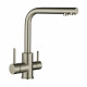 GRIFERIA DE MESADA MONOCOMANDO VISEU DE ACERO INOXIDABLE PARA FILTRO DE AGUA 000