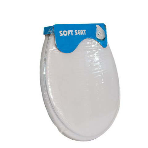 Asiento de water acolchonado blanco Asiento De Water Acolchonado Blanco