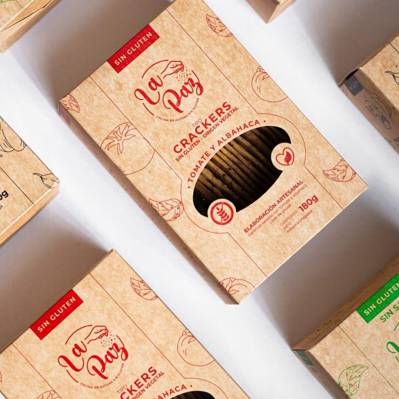 Crackers tomate y albahaca Crackers tomate y albahaca