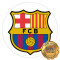 Lámina Barcelona F.C. Red.