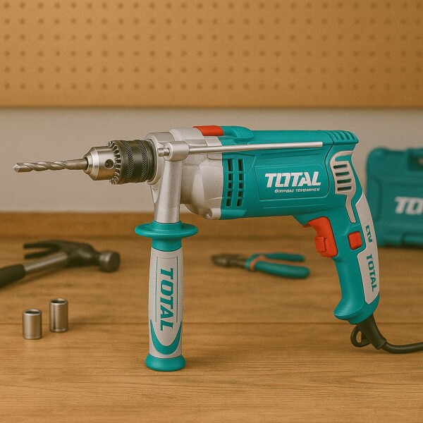 Taladro Percutor 1010W 13mm Industrial Total Taladro Percutor 1010W 13mm Industrial Total